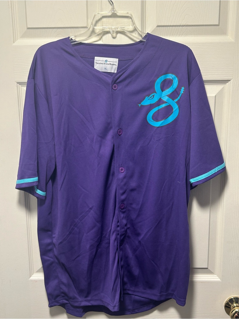 Arizona Diamondbacks MLB Jersey Mens XL Purple Teal 98 Talking Stick Resort SGA